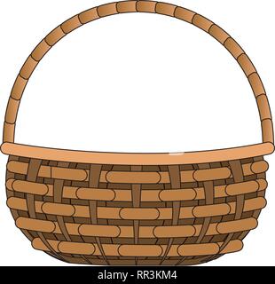 picnic basket cartoon Stock Vector Image & Art - Alamy