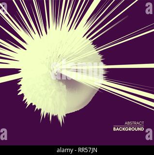 Abstract ray burst background - motion vector graphic design from ...