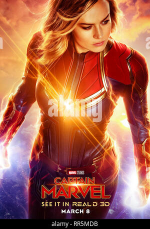 Brie Larson as Captain Marvel/Carol Danvers in Marvel Studios' 