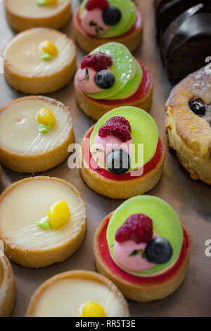 various desserts on buffet Stock Photo