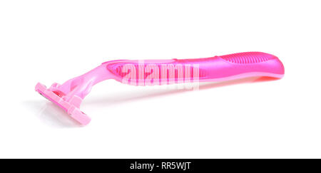 Shaving razor isolated on a white background Stock Photo