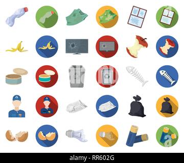 apple,art,bag,banana,batteries,bottle,broken,can,cartoon,flat,cleaning,collection,collector.waste,crumpled,design,dirt,eggshell,equipment,fish,garbage,icon,illustration,isolated,lightbulb,logo,metal,opened,paper,peel,plastic,removal,scraps,set,sewage,shirt,sign,skeleton,stub,symbol,television,tin,torn,trash,unsanitary,used,vector,waste,web,window Vector Vectors , Stock Vector