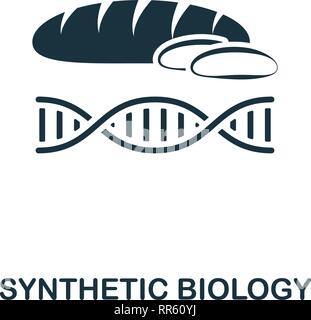 Synthetic Biology icon. Premium style design from future technology icons collection. Pixel perfect Synthetic Biology icon for web design, apps Stock Vector