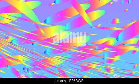 Colourful simple abstract background, grain texture, vector Stock Vector