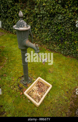 The village centre in Singleton, West Sussex, UK Stock Photo