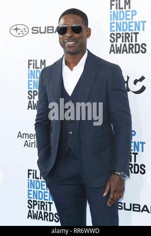 Sterling K. Brown arrives for the Film Independent Spirit Awards 39th ...