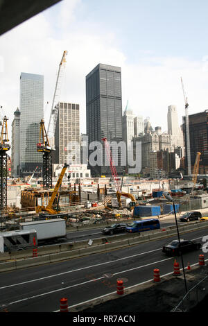 USA New York 2008, Ground Zero a building site after