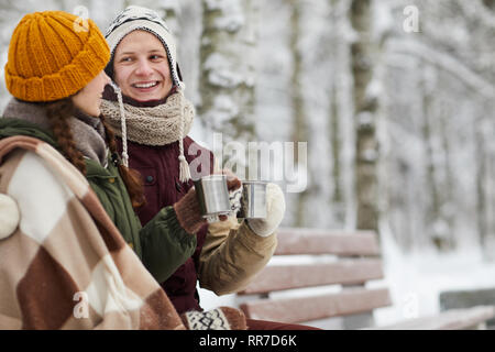 Date in Winter Park Stock Photo