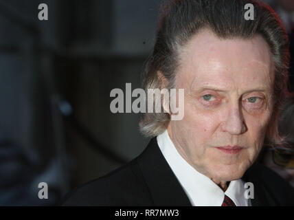 Actor Christopher Walken attends the Vanity Fair party for the 2009 Tribeca Film Festival at the State Supreme Courthouse on April 21, 2009 in New York City.   RTLeon/ MediaPunch Stock Photo