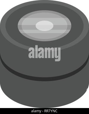 Car tires icon, isometric style Stock Vector