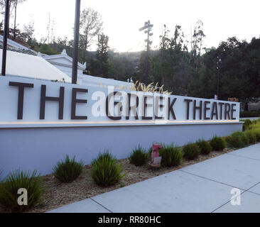 LOS ANGELES, CA - AUGUST 17: A general view of atmosphere at Brandi Carlile concert on August 17, 2018 at The Greek Theatre in Los Angeles, California. Photo by Barry King/Alamy Stock Photo Stock Photo