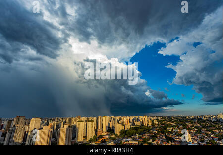 Stormy Sky over Sao Paulo Stock Photo - Alamy