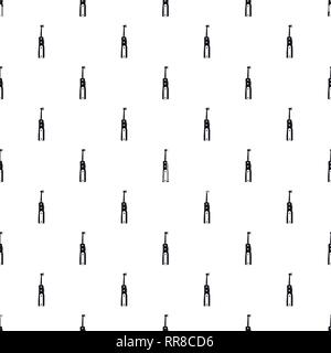 Electric toothbrush pattern seamless vector repeat geometric for any web design Stock Vector