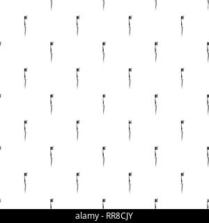 Toothpaste on toothbrush pattern seamless vector repeat geometric for any web design Stock Vector