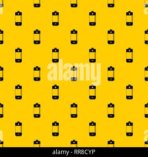 Alkaline battery pattern vector Stock Vector