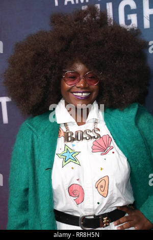 Premiere of TNT's 'I Am the Night' at the Harmony Gold Theater in Los Angeles, California on January 24, 2019  Featuring: Shoniqua Shandai Where: Los Angeles, California, United States When: 24 Jan 2019 Credit: Sheri Determan/WENN.com Stock Photo