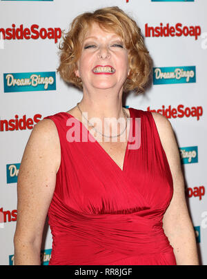 Oct 05, 2015 - London, England, UK - Inside Soap Awards 2015,  at DSKTRT - Red Carpet Arrivals Photo Shows: Charlie Hardwick Stock Photo