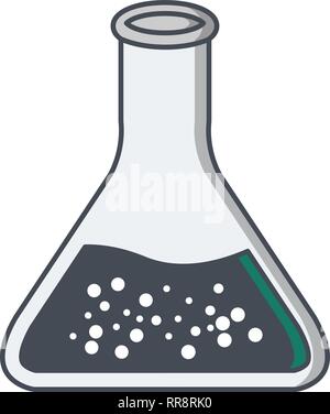Beaker Vector Icon Sign Icon Vector Illustration For Personal And Commercial Use... Clean Look Trendy Icon... Stock Vector