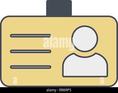 Student Card Vector Icon Sign Icon Vector Illustration For Personal And Commercial Use... Clean Look Trendy Icon... Stock Vector