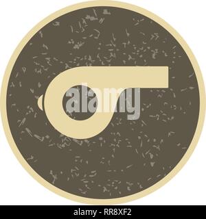 Whistle Vector Icon Sign Icon Vector Illustration For Personal And Commercial Use... Clean Look Trendy Icon... Stock Vector