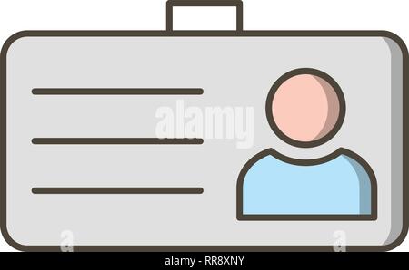 Student Card Vector Icon Sign Icon Vector Illustration For Personal And Commercial Use... Clean Look Trendy Icon... Stock Vector