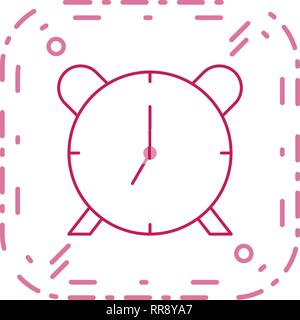 Alarm Vector Icon Sign Icon Vector Illustration For Personal And Commercial Use... Clean Look Trendy Icon... Stock Vector