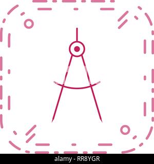 Divider Vector Icon Sign Icon Vector Illustration For Personal And Commercial Use... Clean Look Trendy Icon... Stock Vector