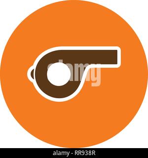 Whistle Vector Icon Sign Icon Vector Illustration For Personal And Commercial Use... Clean Look Trendy Icon... Stock Vector