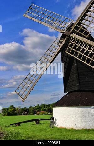 Pitstone windmill near Ivinghoe, Buckinghamshire, UK. Stock Photo