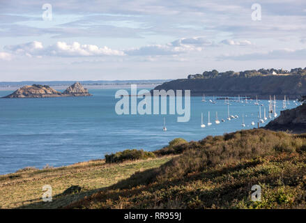 Pointe du Grouin in Cancale. Emerald Coast, Brittany, France , Stock Photo