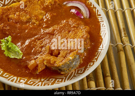 Mui Borok , Tripuri cuisine,called Shidal  in Bengali, Burma is a small, oil-pasted and dry fermented fish Stock Photo