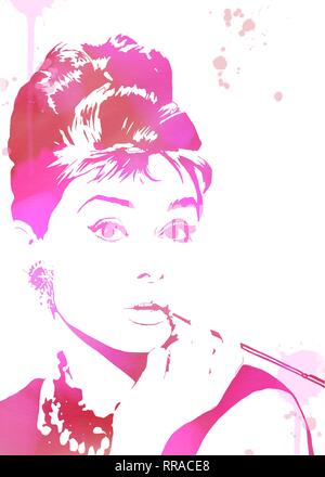 audrey-hepburn-watercolor-