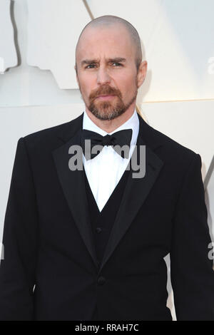 Los Angeles, USA. 24th Feb, 2019. Sam Rockwell attending the 91st Annual Academy Awards at Hollywood & Highland Center on February 24, 2019 in Hollywood, California. Credit: Geisler-Fotopress GmbH/Alamy Live News Stock Photo