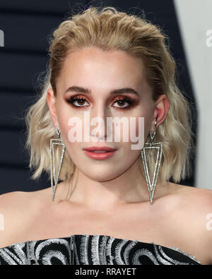 BEVERLY HILLS, LOS ANGELES, CA, USA - FEBRUARY 24: Harley Quinn Smith arrives at the 2019 Vanity Fair Oscar Party held at the Wallis Annenberg Center for the Performing Arts on February 24, 2019 in Beverly Hills, Los Angeles, California, United States. (Photo by Xavier Collin/Image Press Agency) Stock Photo