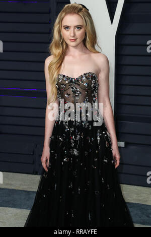 Kathryn Newton attending the Vanity Fair Oscar Party held at the Wallis