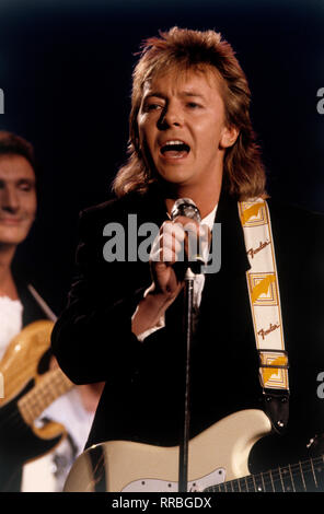 Rock singer CHRIS NORMAN (1988) / Überschrift: CHRIS NORMAN Stock Photo