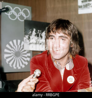 The Who - Keith Moon (1946-1978), British Rock Musician, The Who, Drummer, Portrait (1970s) / Überschrift: The Who