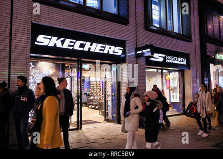 Skechers shoe shop on Oxford Street 