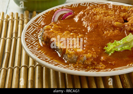 Mui Borok , Tripuri cuisine,called Shidal  in Bengali, Burma is a small, oil-pasted and dry fermented fish Stock Photo