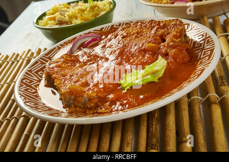 Mui Borok , Tripuri cuisine,called Shidal  in Bengali, Burma is a small, oil-pasted and dry fermented fish Stock Photo