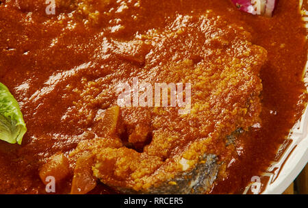 Mui Borok , Tripuri cuisine,called Shidal  in Bengali, Burma is a small, oil-pasted and dry fermented fish Stock Photo