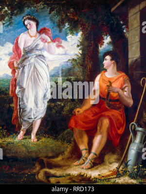 Benjamin Haydon, Venus and Anchise, 1826 painting Stock Photo