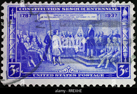 UNITED STATES CIRCA 1937 stamp printed by United states shows