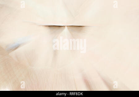Defocused abstract beige draw with different forms in Bardenas Reales, Navarra, Spain Stock Photo