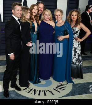 BEVERLY HILLS, LOS ANGELES, CA, USA - FEBRUARY 24: Amy Adams arrives at the 2019 Vanity Fair Oscar Party held at the Wallis Annenberg Center for the Performing Arts on February 24, 2019 in Beverly Hills, Los Angeles, California, United States. (Photo by Xavier Collin/Image Press Agency) Stock Photo