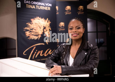 31 January 2019, Hamburg: The singer Christina Love, leading actress of