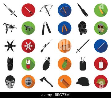 ancient,arms,assault,axe,battle,black,flat,bladed,bullets,canister,collection,combat,crossbow,defense,design,firearms,gas,grenade,gun,handed,hanging,helmet,icon,illustration,isolated,knife,logo,mask,means,medieval,metal,military,modern,nunchuk,one,rifle,set,shuriken,sign,sniper,soldier,steel,sword,symbol,tags,two,uzi,vector,war,weapon,weapons,web Vector Vectors , Stock Vector
