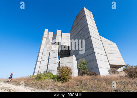 Founders of the Bulgarian State Monument (Monument to 1300 Years of Bulgaria), Shumen, Bulgaria, Europe Stock Photo