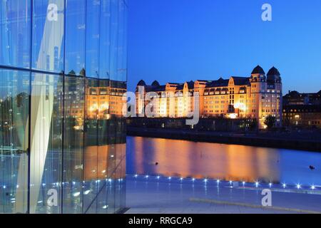 Oslo's Opera House, Oslo, Norway, Scandinavia, Europe Stock Photo