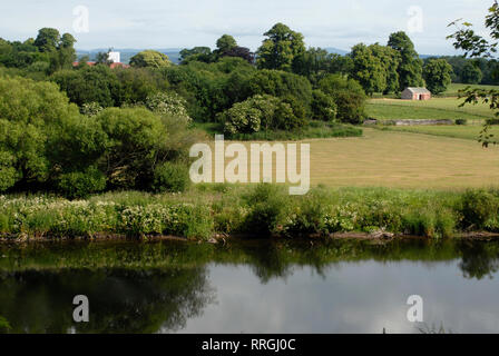 Cultural tourism: Moat Brae House, Dumfries, the garden where grew up JM Barrie, author of Peter Pan. Dumfries and Galloway, Scotland, United Kingdom Stock Photo